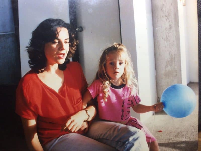 Eugenia Fuscaldo es la madre de Sofía