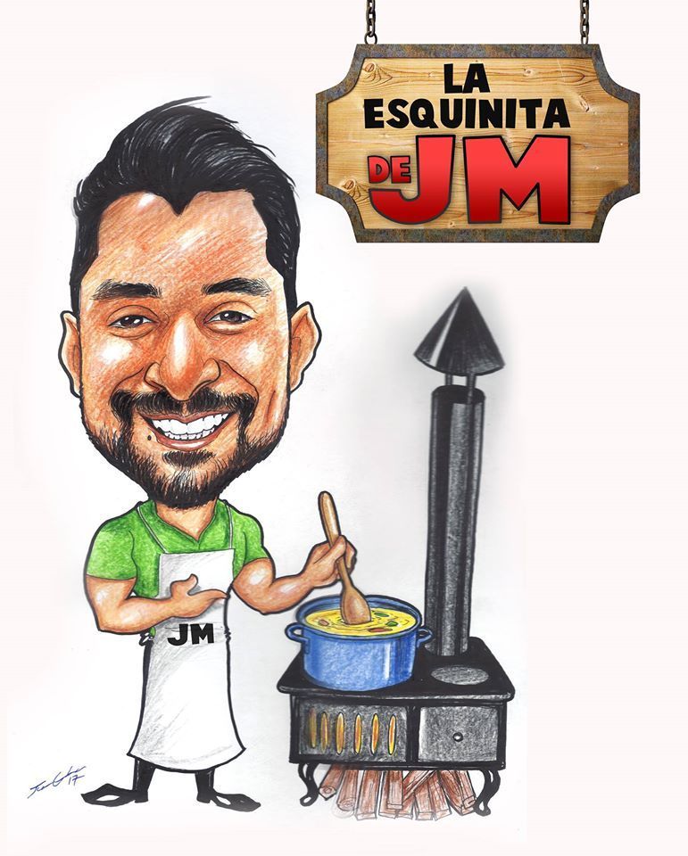 JM es periodista de televisión de Canal 7