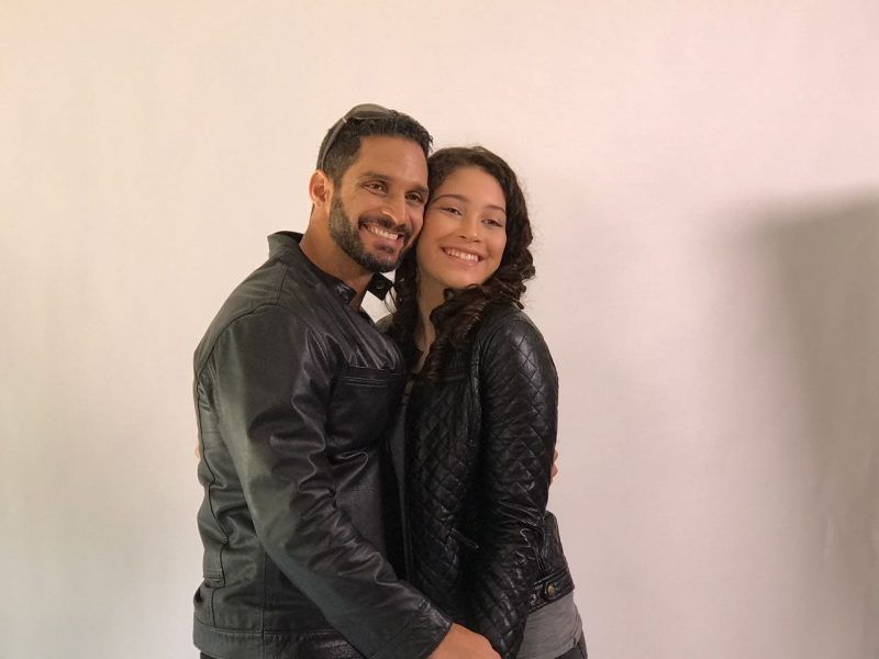 Bismark y su hija Luciana son ejemplo de amor incondicional