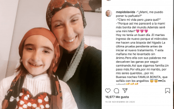 Tomado de la cuenta de Maribel en Instagram @mepidolavida