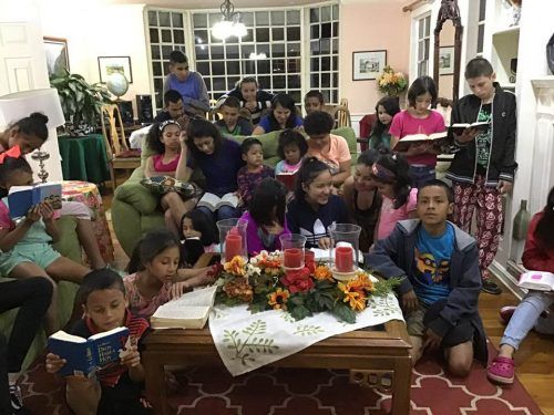 En Casa de pan hay 32 hijos en este momento