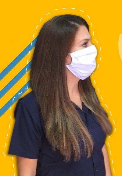 Estas mascarillas no permiten que al toser pasen gotas de fluidos