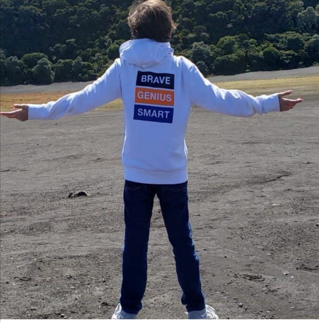 Dani recibió su transplante de médula en 2017