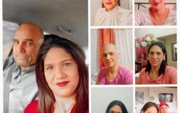Esta imagen, es la preferida de Saraí, pues visibiliza todas las facetas del cáncer de mama