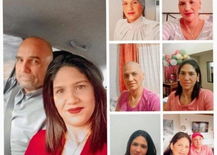 Esta imagen, es la preferida de Saraí, pues visibiliza todas las facetas del cáncer de mama