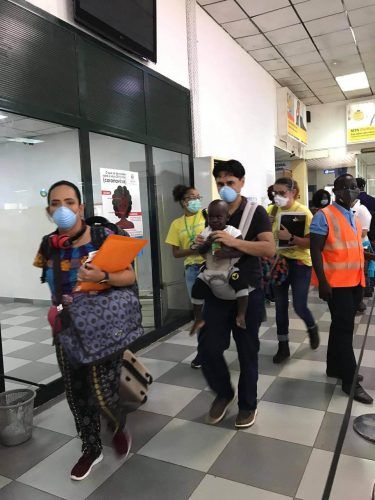 La familia tica llegó procedente de Guinea Bisáu