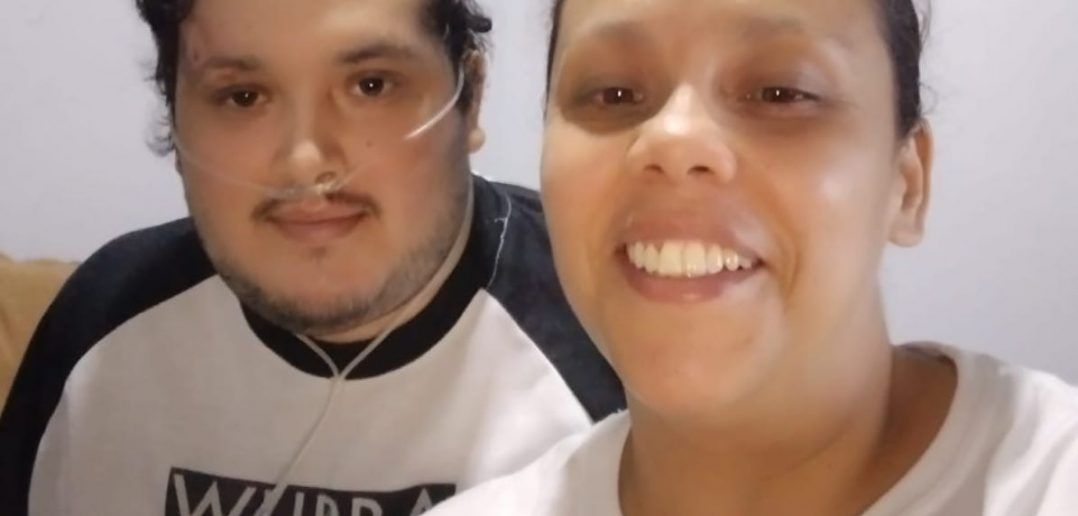 Manuel y su hermana Lovania después de la COVID-19