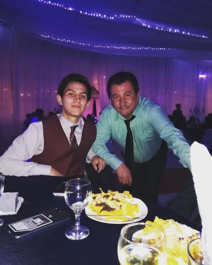 Don Francisco y su hijo