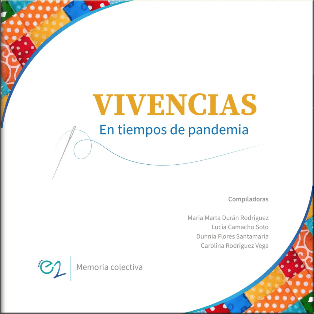 Esta es la portada del Libro 1 "Vivencias en tiempos de pandemia"