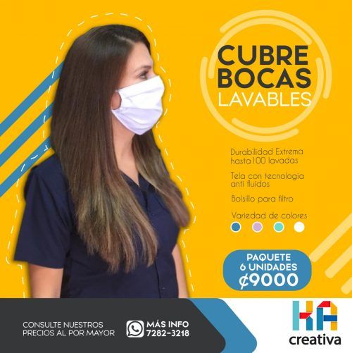 Estos cubrebocas son de tela certificada