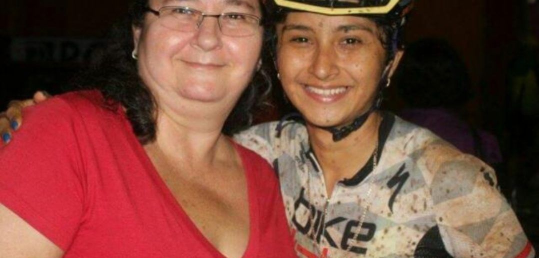 Milagro Mena, ciclista tica en el Giro de Italia