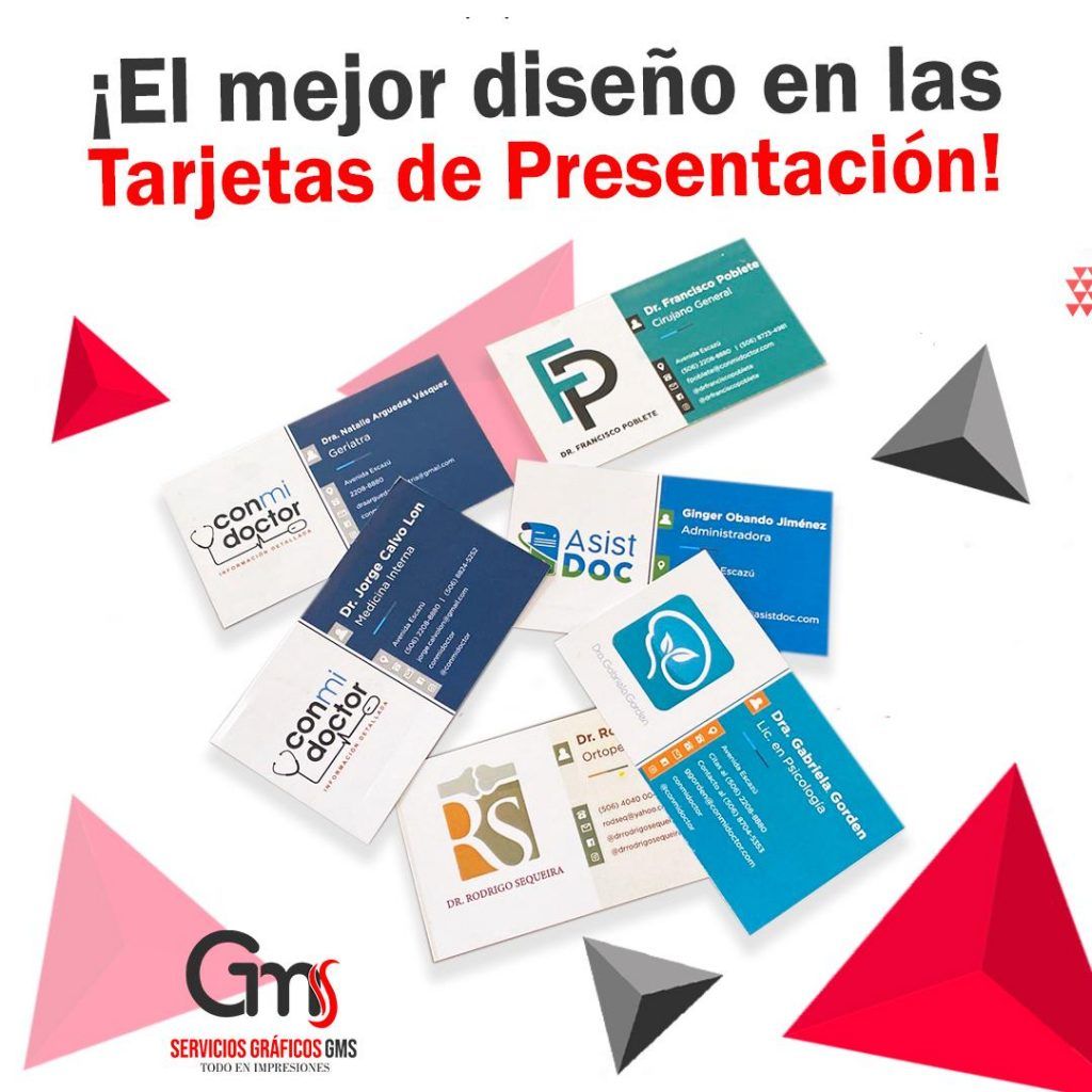 Las tarjetas de presentación son de los productos consolidados que ofrece la empresa