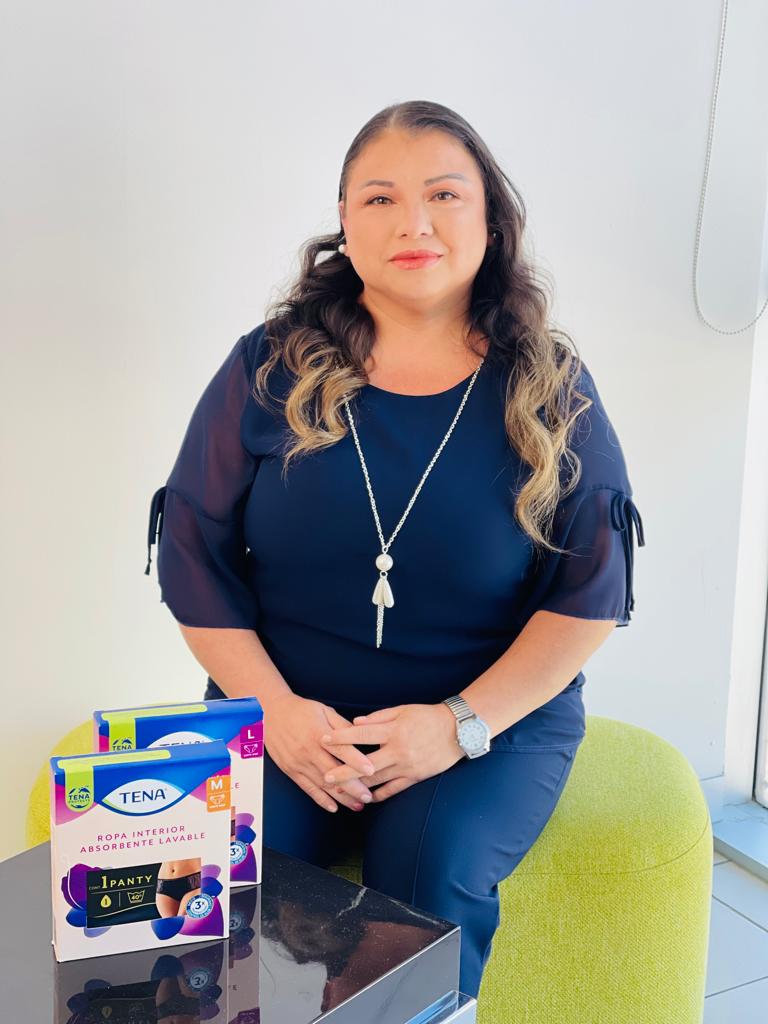 Wendy encontró la tranquilidad en el uso de la ropa íntima TENA