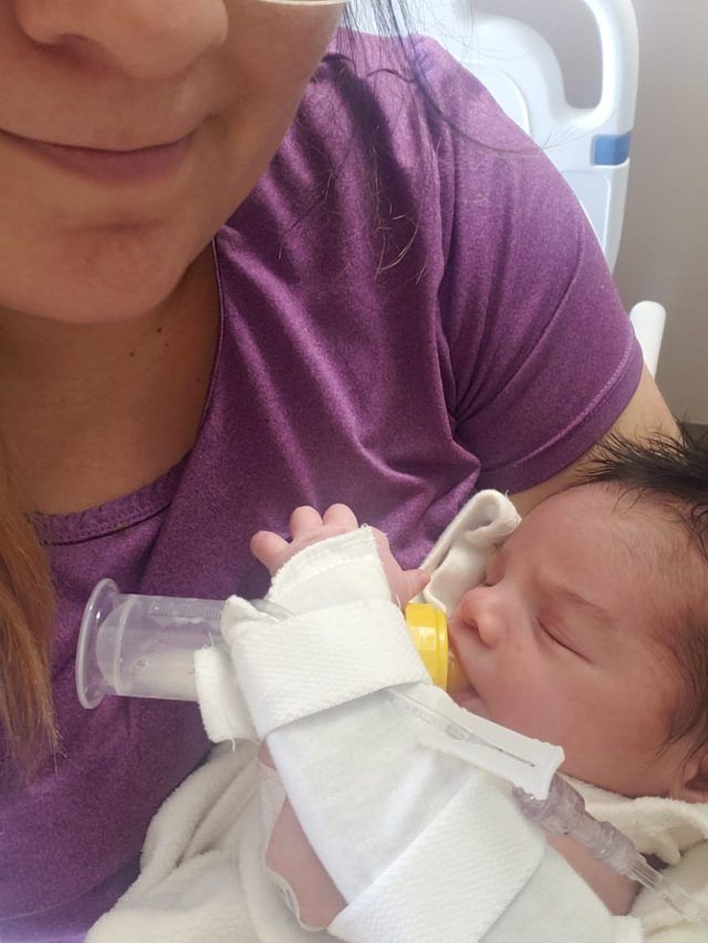 Axel fue internado dos veces por el COVID-19