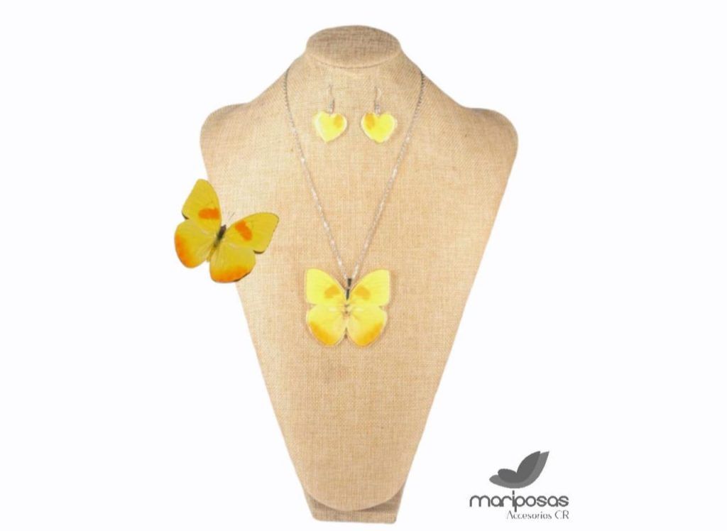 "Usamos alas genuinas de mariposas que, ya cumplieron su ciclo de vida en los mariposarios zoocriaderos" Mónica Rodrīguez