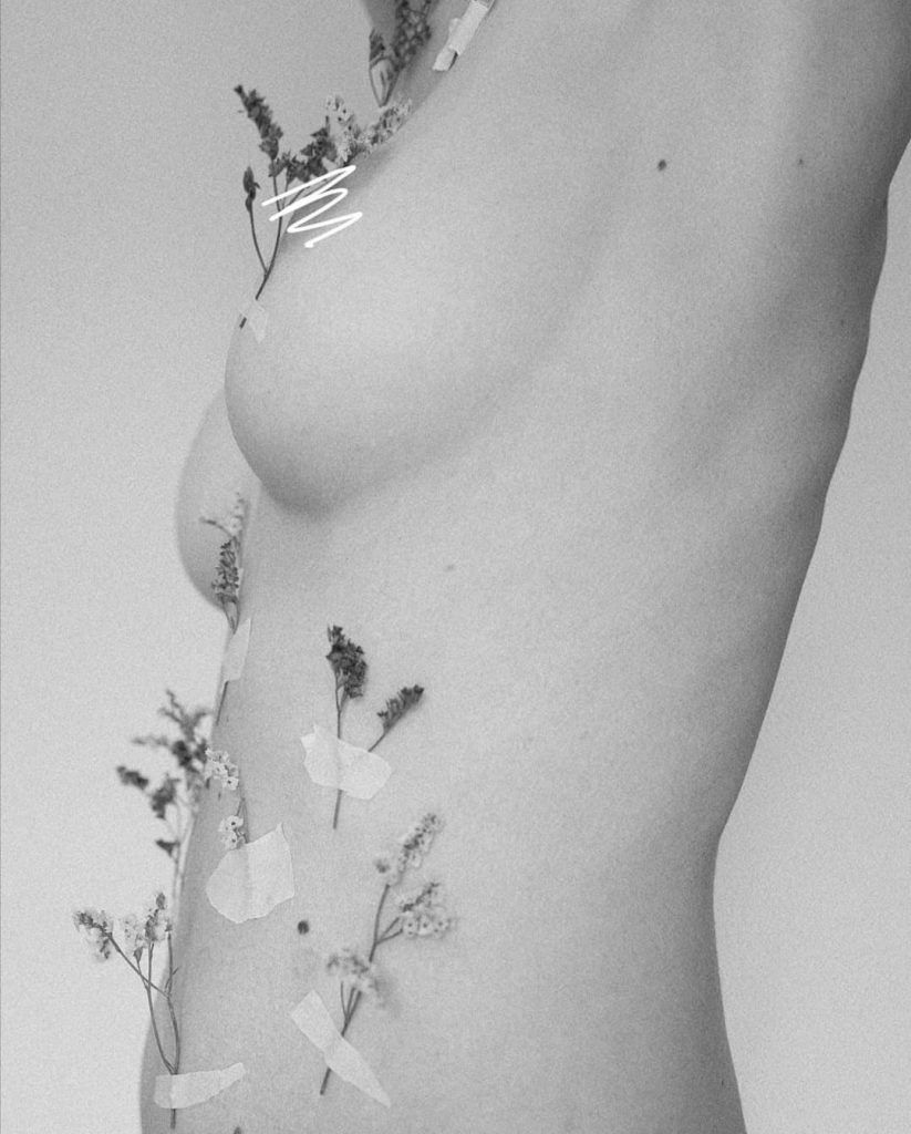 Dos meses antes de morir, publicó esta fotografía