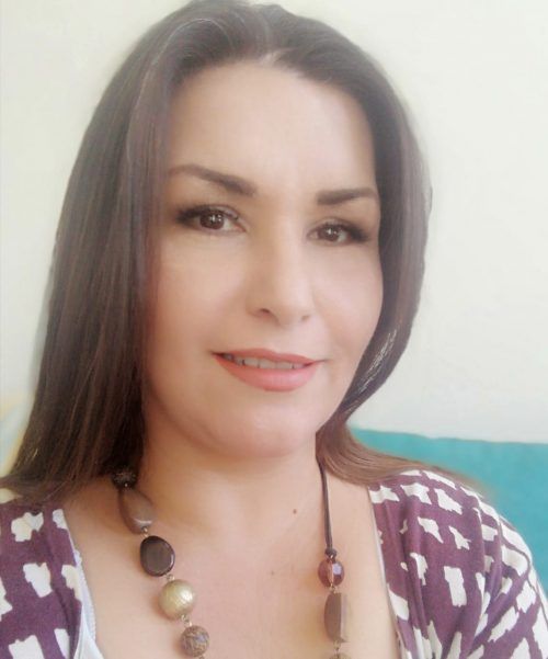 Rocío es madre de 3 hijos . Ellos y su fe, son el motor de su vida