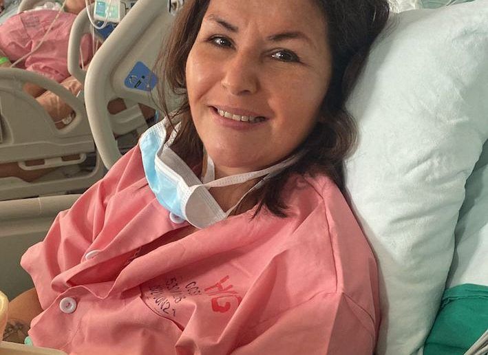 Rocío recibió la noticia de su tumor en el cerebro, en 1998