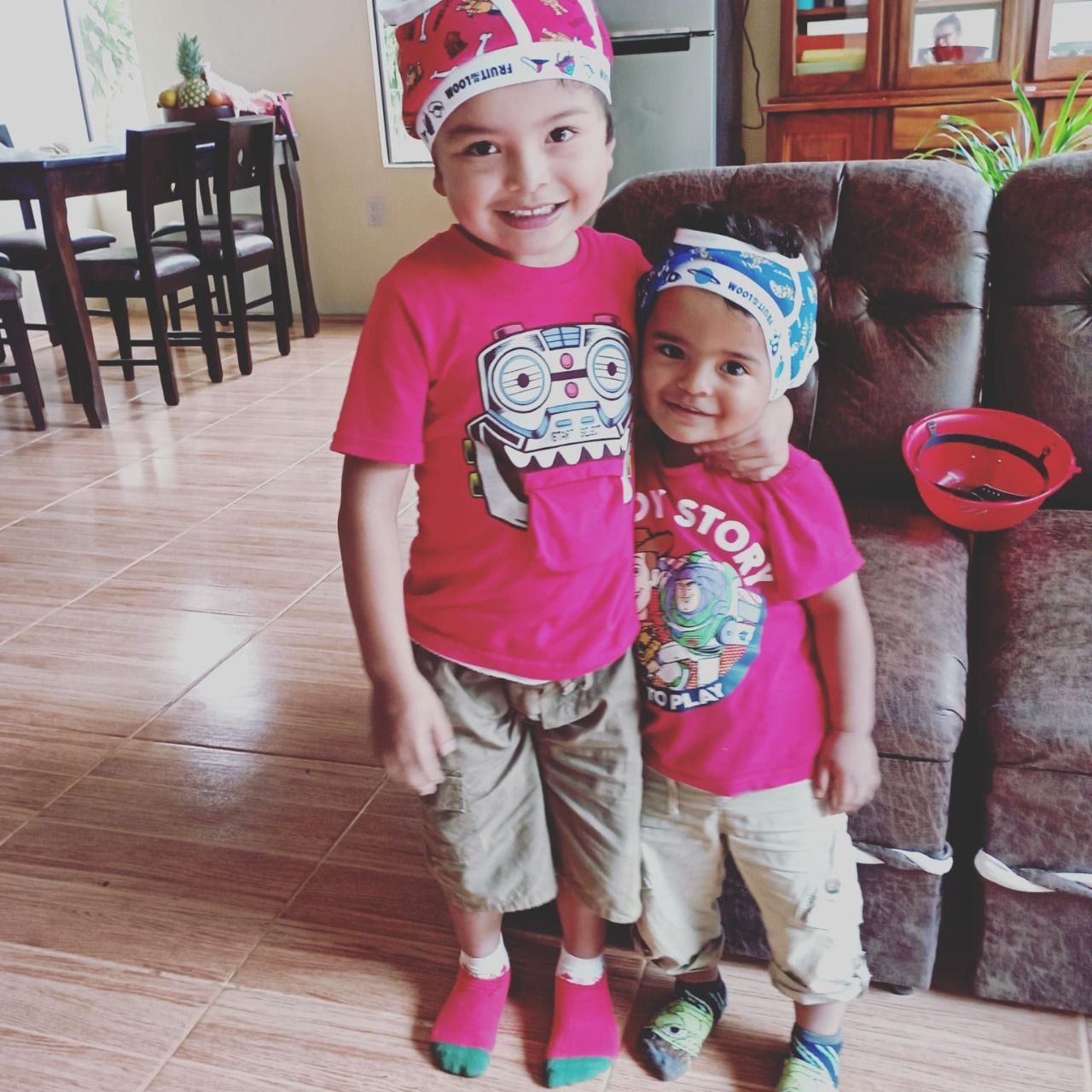 Gabriel es el mayor de dos hijos