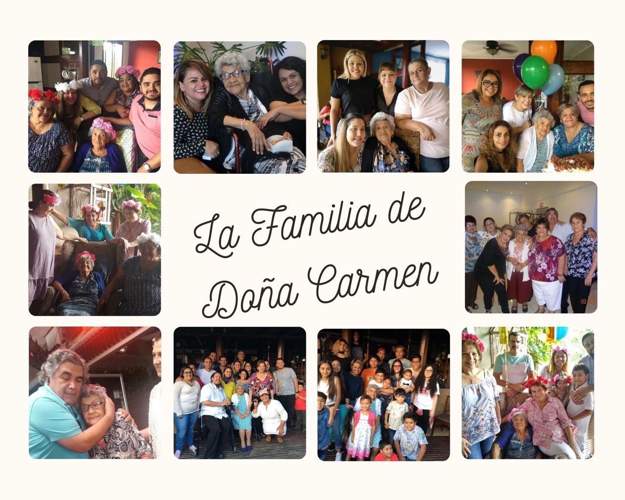 Doña Carmen libró la batalla contra el CORONAVIRUS desde su casa en Santa Ana