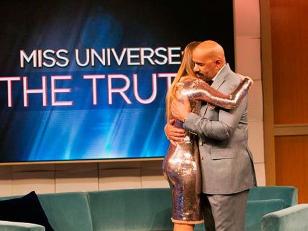 Ariadna Gutierrez recibió las disculpas de Steve Harvey