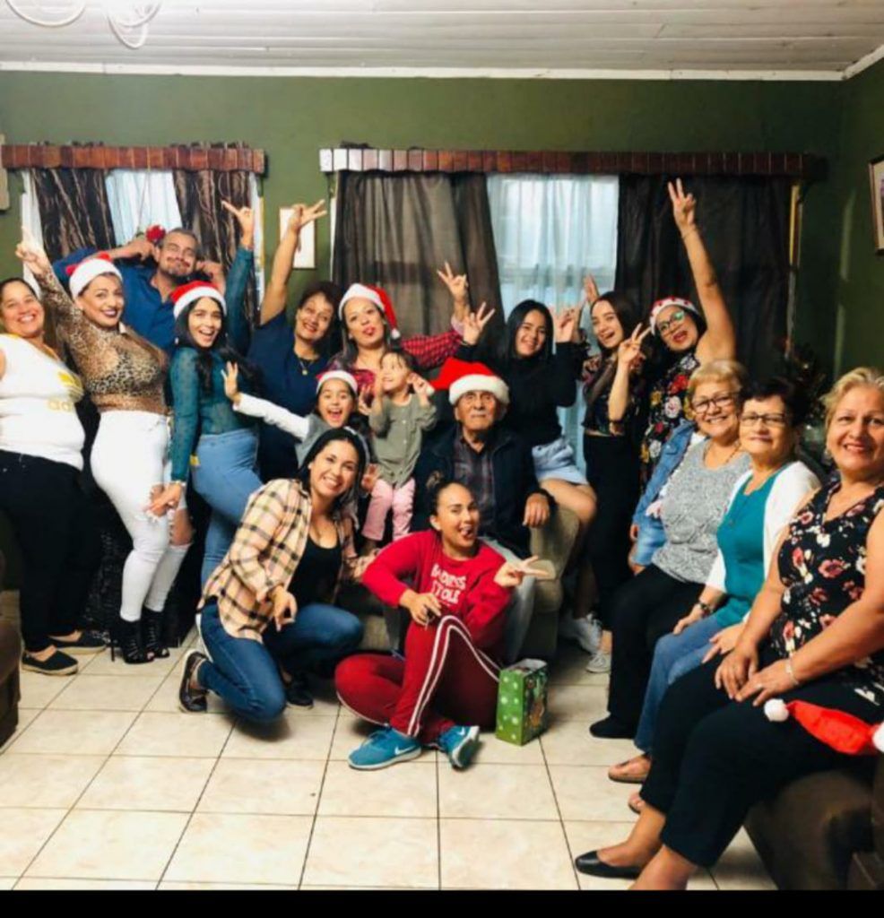 Toda la familia de don Luis le celebró, por todo lo alto, sus 95 años