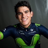 Andrey Amador pedalea junto con su madre a quien lleva en el corazón