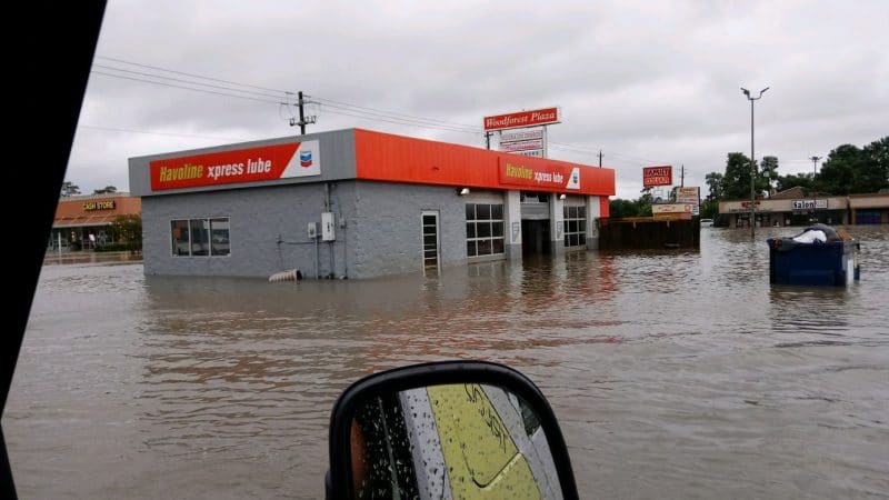 El huracán Harvey tocó tierra el pasado 25 de agosto en Houston, Texas. Foto cortesía Carmen Sibaja.