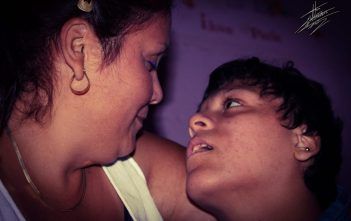 Geanina tuvo una única hija, Allison