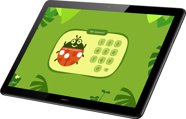La Tablet Huawei T5 tiene un tamaño que permite que uno o varios niños jueguen al mismo tiempo
