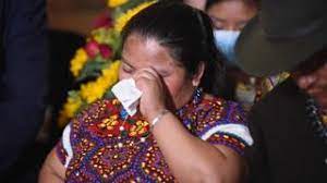 Juanita, con 33 años de edad, ha vuelto a su casa en San Mateo, Guatemala