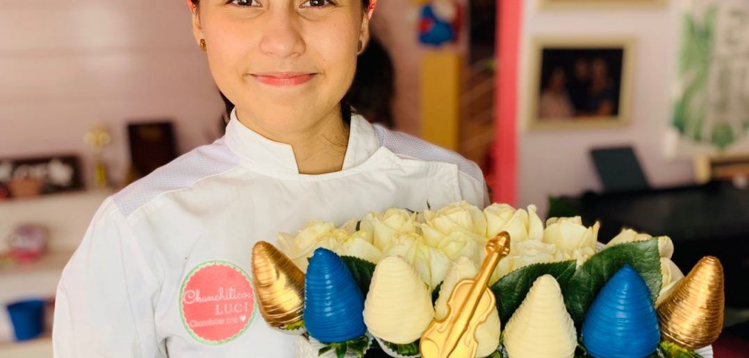 Luciana, emprendedora desde los ocho años