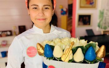 Luciana, emprendedora desde los ocho años