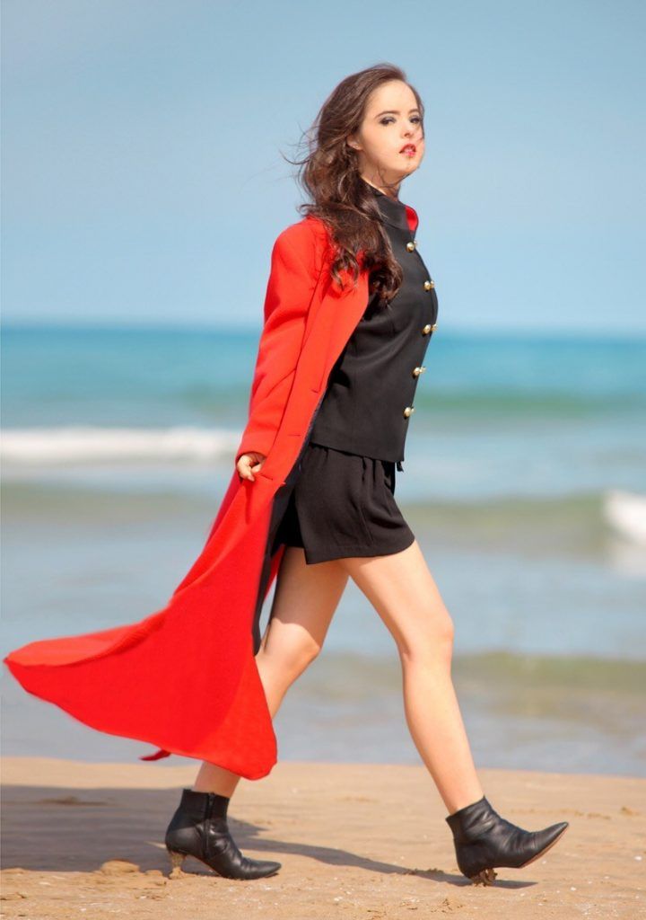 Marian Avila, modelo española con síndrome de down