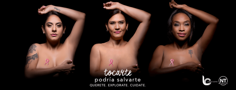 Este es el detrás de cámaras de la campaña "Tocarte podría salvarte"
