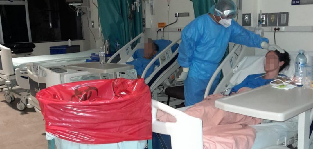 "Yo les digo que el dueño del Hospital es Dios. Por eso pidámosle a El", comenta el Padre Castillo (Foto: cortesía Padre Castillo)
