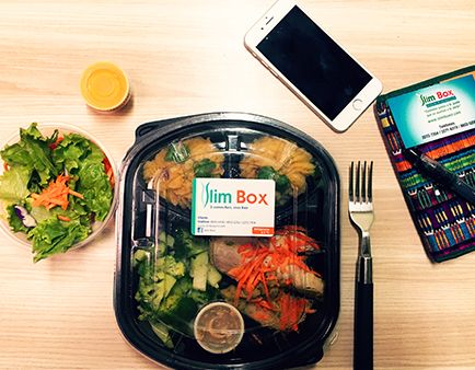 Slim Box tiene consulta nutricional y prepara los alimentos