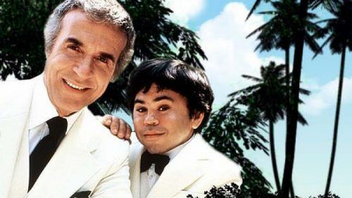 El Sr. Roarke y Tatoo co protagonizaron "La Isla de la fantasía"