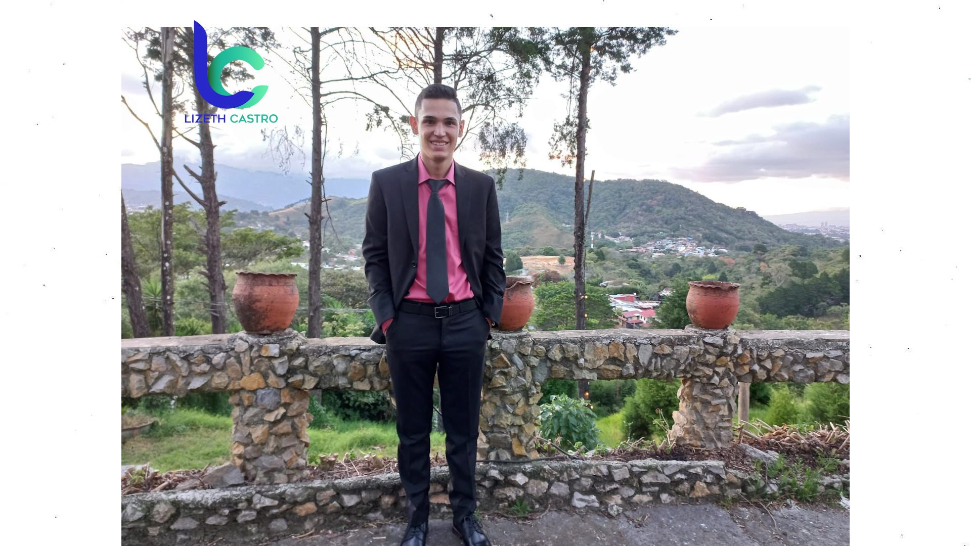 Tras graduarse, Angelo ahora sueña con ser policía